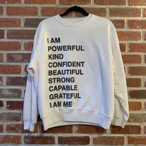 I Am Me Anine Bing Sweatshirt
